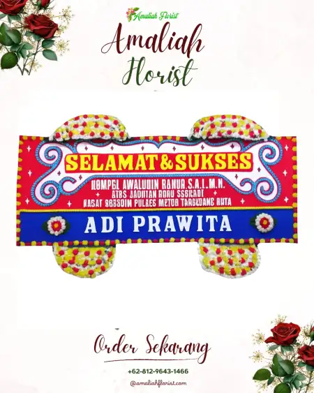 Papan Bunga Ucapan Selamat Catur Swako