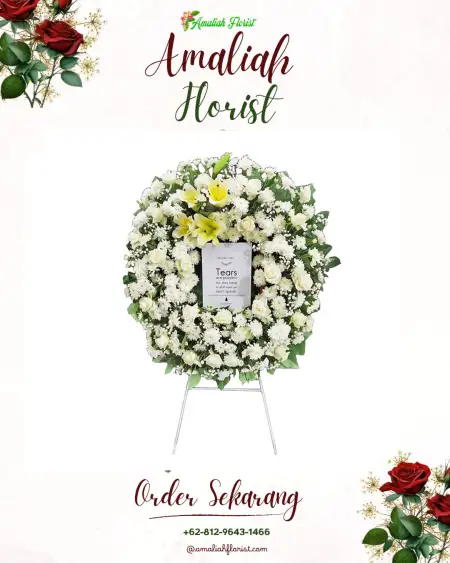 Krans Bunga Duka Catur Swako